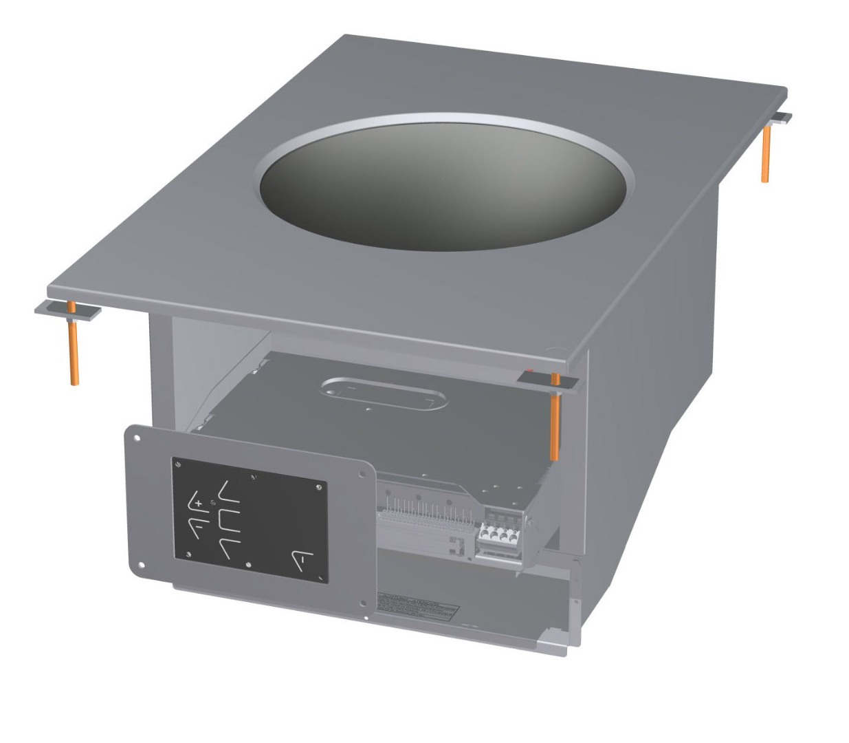 Indukcijas plīts virsma  WOK  PCIWD-64ETDX